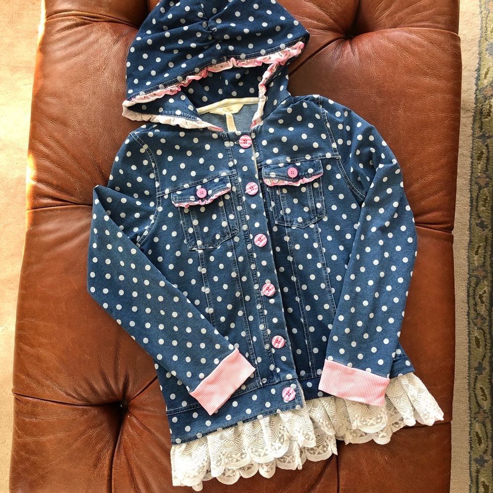 Matilda Jane Far From Fiction Girls Jean Jacket 12